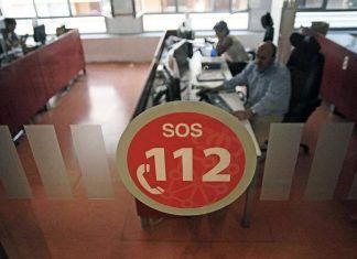 Los trabajadores del 112 de las Baleares protestan por su situación laboral